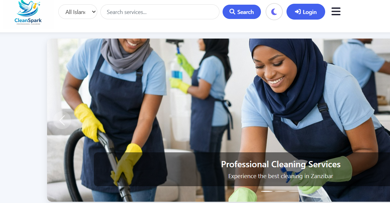 CleanSpark — Cleaning Service Management System preview
